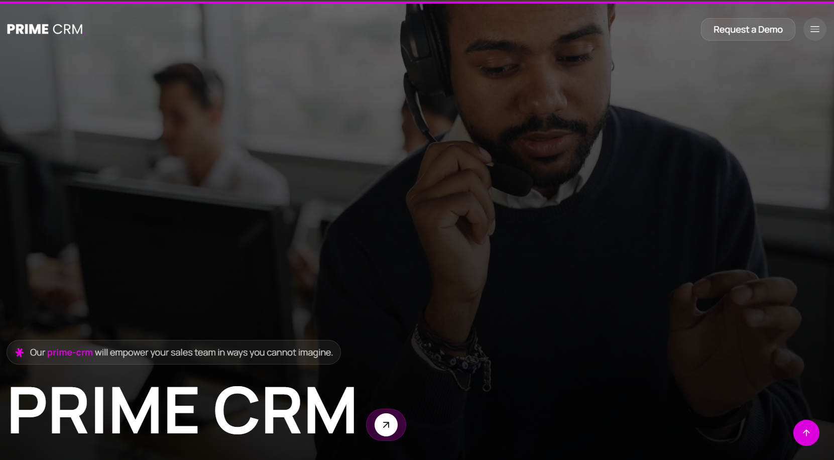 Prime CRM fintech customer relationship management platform with AI calling and VoIP